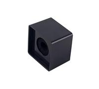 Stazione Microfono a Cubo Nera SA100 per Interviste Professionali | Plastica Leggera, Non Si Deforma Facilmente, Riunioni Aziendali e Ktv, Uso Microfono Portatile