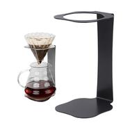 Stazione per Caffè Pour Over | Supporto In Metallo Per Caffettiera Pour Over,Stazione Filtro Compatta Con Base, Portamacinino Multifunzionale Per Casa Campeggio