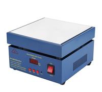 Stazione Preriscaldamento, Stazione di Pre-riscaldo del PWB, Piatto del Riscaldamento Elettrico di AC 800W LED per Stazione di Saldatura con il Manuale dell'Utente 200 * 200mm(EU Plug 220V)