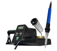 Stazione professionale for saldatore digitale da 60 W, controllo temperatura PID LED, Resistente
