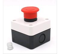 Stazione Pulsante Design Fungo Rosso Valutato a Alimentatore AC220V 10A