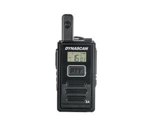 Stazione radio Dynascan 3A 446 MHz, 0,5 W, 16 canali PMR portatile