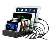 Stazione Ricarica USB 6 Porte 5V 2.4A 50W - Manhattan IPW-USB-MULTI6