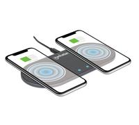 Stazione Ricarica Wireless Doppia 30W con Caricatore PD - Manhattan I-CHARGE-WRDUA