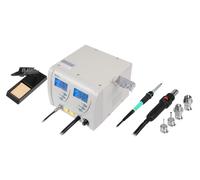 Stazione saldante Kemot da 320 W con punta e impugnatura ad aria calda 2 in 1.