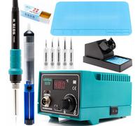 Stazione Saldante Yihua 937D Digitale LED Kit Accessori 5 Punte Tappetino ESD