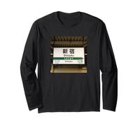 Stazione Shinjuku, Linea Yamane, Tokyo, Treno, Turismo, Articoli da Viaggio, Souvenir, Abbigliamento, Regalo, Uomo, Donna, Grandi Dimensioni, Libro Maglia a Manica