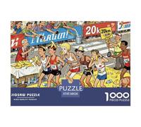 Stazione Soccorso Maratona Puzzle in Legno Impermeabile DIY Puzzles Da 1000 Pezzi Regali Per Adulti Divertenti Giochi Educativi