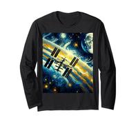 Stazione Spaziale Internazionale, Stile Notte Stellata di Van Gogh Maglia a Manica