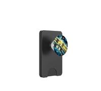 Stazione Spaziale Internazionale, Stile Notte Stellata di Van Gogh PopSockets PopWallet per MagSafe