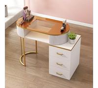 Stazione Tavolo Manicure Scrivania Moderna Nail Tech Con Cassetti E Armadietto Professionale Nail Beauty Workwood Salon Spa Nail Desk Per La Scelta Preferita Degli Artisti S