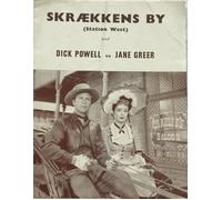 Stazione West Dick Powell Jane Greer Agnes Moorehead 1948 programma cinematog...