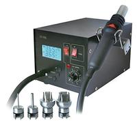 STAZIONE ZD-939L SALDANTE DISSALDANTE ARIA CALDA NUOVO 2 INTERRUTTORI SALDATORE DISSALDATORE SMD in omaggio estrattore