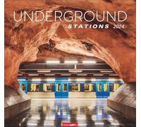 Stazioni della metropolitana Kalender 2024