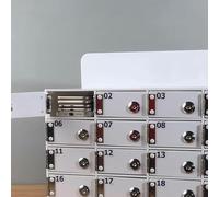 Stazioni di ricarica per telefoni cellulari Scatola di stoccaggio con serratura, Armadio di stoccaggio per telefoni cellulari montato a parete, Armadietto per telefoni cellulari, con chiavi e foro di