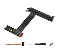 STBQHG Cavo di estensione video grafico PCIE X16 PCIExpress 16x a MKey cavo di estensione per 2242/2260/2280