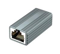 STBQHG Cavo Ethernet prolunga Ethernet, accoppiatore Ethernet, alloggiamento in alluminio, schermatura, spina Ethernet, facile installazione