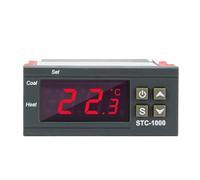 STC-1000/3028 12/24/220V Regolatore di temperatura digitale for incubatore Relè LED Riscaldamento Raffreddamento Termostato(STC-3028 110V-220V)