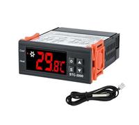 STC-3000 LED Termostato Digitale Regolatore di Temperatura Termoregolatore Relè Riscaldamento Raffreddamento for Incubatrice AC 110-220V NTC 1 Pz(DC24V)