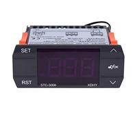 STC-3000 Regolatore di Temperatura Digitale, Keenso 110V-220V Termostato del Regolatore di Temperatura Modulo di Touch con Sensore (30A)