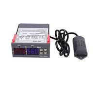 STC-3028 Regolatore di Temperatura e umidità con Display Digitale - Ampio Intervallo di Misurazione - Alta Precisione - Adatto per Dispositivi di Raffreddamento e Riscaldamento