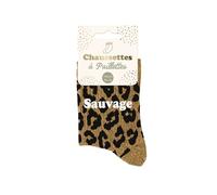 STC Calze paillettes leopardo selvaggio