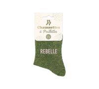 STC Calze paillettes ribelle kaki, multicolore, M
