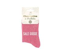 STC Calze Glitter Colorate Parola Fantasia - Sporco Gosse