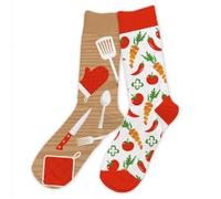 STC - Coppia di calzini in cotone Passione cucina uomo