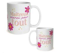 STC Tazza Glitter Padrona Grazie per tutto Fiore Rosa