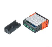 STC3000 - Termostato digitale con sonda sensore da 1 metro per una gestione accurata della temperatura, allarme e ritardo di uscita della refrigerazione (12 V)
