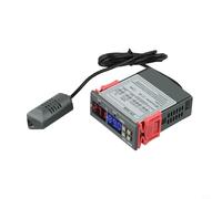 STC3028 Doppio termostato regolatore di temperatura con display digitale compatibile con più ingressi di alimentazione 12V 24V 110V 220V e 10A relè per controllo apparecchiature (110-220VAC)