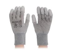 STC5401 Guanti di protezione ESD S 10 pz tappetino: nylon con fibre conduttiv...