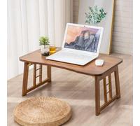 STCERY Tavolino Pieghevole In Bambù Stile Tatami Per Tè E Caffè, Tavolo Basso Portatile Con Design Compatto E Salvaspazio, Nessun Montaggio Richiesto(Brown 1,80 * 36 * 50cm/31.5 * 14.2 * 19.7in)