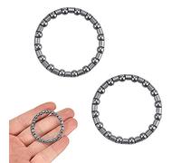 STCRERAG 10 PZ Cuscinetto a Sfera Corsa Ciclismo MTB Cuscinetto a Sfera per Serie Sterzo in Metallo 37 mm Antiruggine con Sfera in Acciaio da 4 mm per Fabbrica di Bici, Bicicletta Fai-da-Te