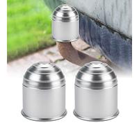STCRERAG 2 Pz Tappo Gancio Traino in ABS da 55 mm Copri Gancio di Traino Antiruggine Copertura Universale per Gancio di Traino a Sfera Protezione Anti-incrostazione Durevole per Auto Camion Rimorchio