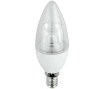 STD-OLIVA LED TRASPARENTE 7W E14 230V 2700°K (MARINO CRISTAL cod. 21438)