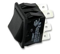STD ROCKER NON-ILLUM DPDT C1560ATAAB (ARCOLECTRIC / BULGIN LIMITED) Qtà X 1
