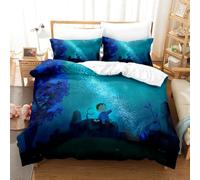 Ste-X Copripiumino Ranking of Kings Super Morbido 100% Microfibra Spazzolata con Una qualità di 110 G/m², 2 Federe 80x80 Cm (150x200cm,ROK 05)