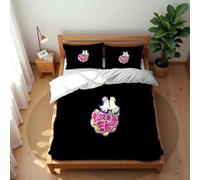 Ste-X Set Copripiumino Antiacaro E Traspirante 3 Pezzi Fantasia Splatoon Biancheria Da Letto Di Qualità Alberghiera Con 2 Federe (imbottitura Non Inclusa) (SP 02,200x200cm)