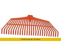 STEA Scopa da Giardino Esterni 42 cm (NO MANICO) 25 pz Scopa Standard