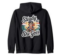 Steady As She Goes/Nautica/Vela/sfide della Vita Felpa con Cappuccio