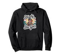 Steady As She Goes/Nautica/Vela/sfide della Vita Felpa con Cappuccio