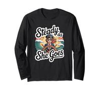 Steady As She Goes/Nautica/Vela/sfide della Vita Maglia a Manica