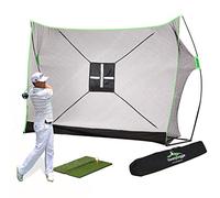 SteadyDoggie Bundle di rete da golf - include rete professionale per esercizi di golf in attesa di brevetto, chipping Target e borsa per il trasporto (bundle in rete)