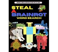 Steal a Brainrot Word Search Book for Kids