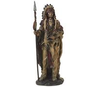 StealStreet ss-g-11358 Native American Warrior Collectible Indian Decoration Figurine Statue