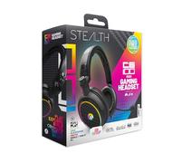 STEALTH C6-100 LED Cuffie da gaming Sovrauricolari PS4/PS5, XBOX, Nintendo Switch, PC con microfono flessibile, jack da 3,5 mm, cavo da 1,5 m, Leggere, confortevoli e resistenti