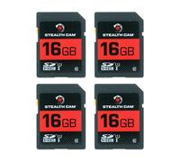 Stealth Cam Scheda SD da 16 GB (confezione da 4)