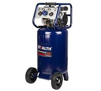Stealth - Compressore d'aria ultra silenzioso da 20 galloni, 1.8 HP senza olio picco 150 PSI 68 Decibel, 5.5 CFM @ 40 PSI 5 CFM @ 90 PSI Compressore d'aria elettrico silenzioso portatile a lunga